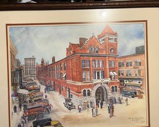 The Old Market House by B J Clark