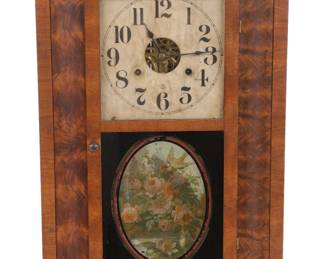 Antique Seth Thomas eglomise clock