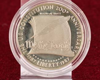 US constitution coin