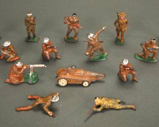 WWI Barclay britains- toy soldiers