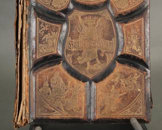 Antique German Family Bible