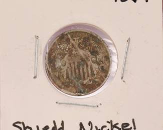 1869 Shield Nickel