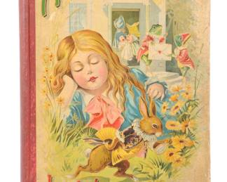Antique Alice in Wonderland Book