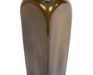 Antique glass bottle