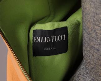 Emilio Pucci for Braniff Airlines Gemini IV Airline Stewardess Uniform Coat- Reversible