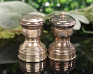 Tiffany & Co. Sterling silver salt & peppers