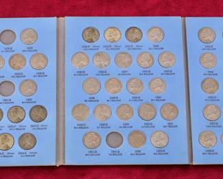 Jefferson Nickels in folder