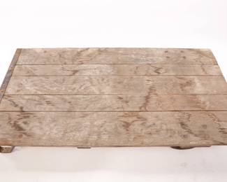 Antique railroad industrial cart #2