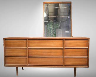 MCM Dixie Dresser with vanity mirror