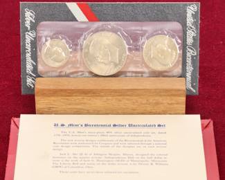 Bicentennial Uncirculated coin set #1