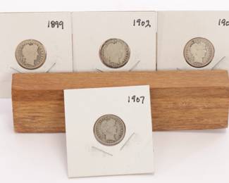 Barber Dimes - coins