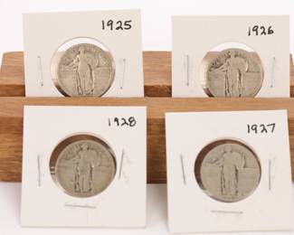Standing Liberty quarters