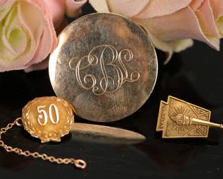 Victorian gold filled jewelry