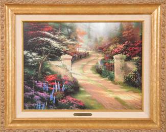 Thomas Kinkade signed ltd ed. glicee 