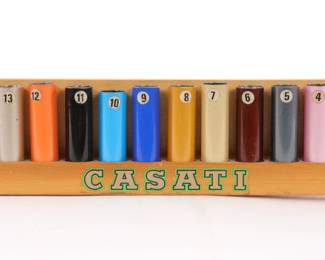 Vintage Casati Bicycle color tubes store display