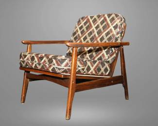Uluv, Czech Mid-Century Modern lounge chair - mama chair