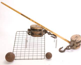 Cannon balls, pulleys & more