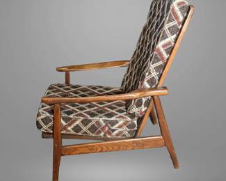 Uluv, Czech Mid-Century Modern lounge chair - papa chair