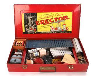 Vtg Erector set