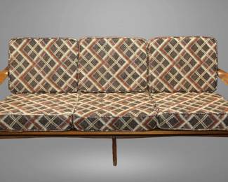 Uluz, Czech Mid-Century Modern sofa / couch