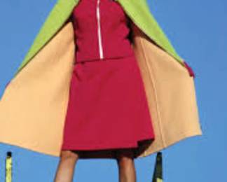 Emilio Pucci for Braniff Airlines Gemini IV Airline Stewardess Uniform Coat