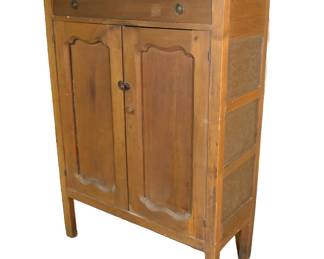Antique Pie Safe Cabinet