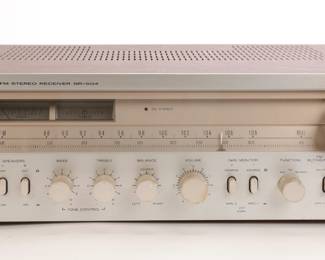 Hitachi silver face stereo receiver