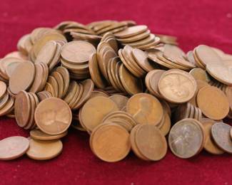 Lot of Wheat Pennies #1