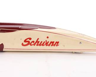 Vtg Schwinn bicycle tank with horn
