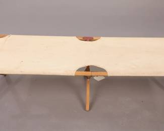WWI folding military cot