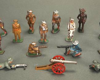 WWI Barclay britains- toy soldiers