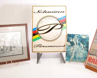 bicycle advertising signs