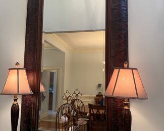 #15 Large framed mirror 40x70 $150.00
