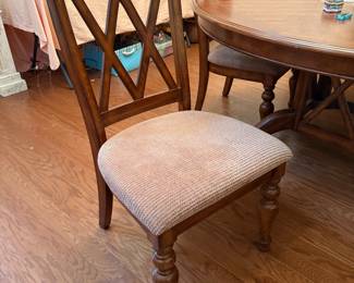 #12 Dining table with 4 chairs 60x30" $200.00