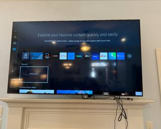 #58 Samsung model #UN65CU7000D 65" TV $150.