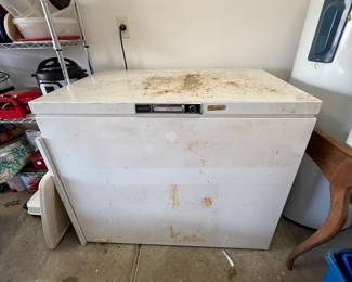 #64 Kenmore chest freezer model #10155 15 cf $60.00