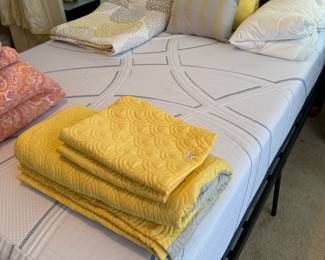 #17 Queen bed with bed frame $150.00