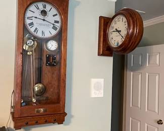 Standard Electric Time Company Master Clock & Slave