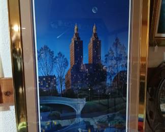 San Remo Serigraph Signed by Jim Buckels