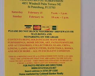 SALE INFORMATION