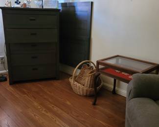 $75 Tall modern dresser - Saturday