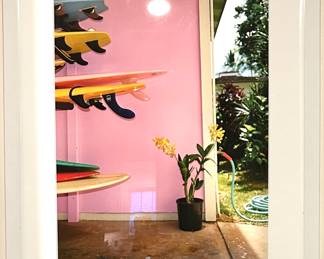 Framed Photograph - Dewey Nicks "Pink Wall"