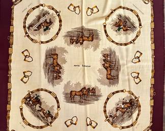 Vintage Ralph Lauren Equestrian Scarf