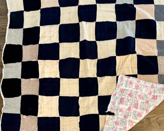 Antique Hand-Stitched Quilt