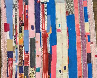 Antique Hand-Stitched Quilt