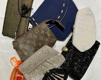 Clutches & Handbags - Feature Vintage YSL Nina Ricci & LV