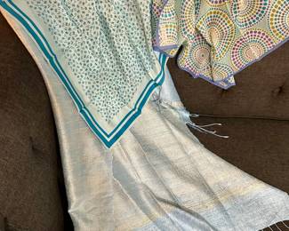 Large Selection of Handpainted and Vintage Scarves - Various Designers