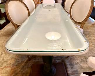 Fabulous Antique  Industrial Cast Iron Sink "Table"