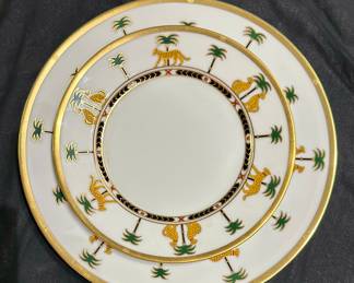 Christian Dior "Casablanca" 8 Dinner & 8 Salad Plates