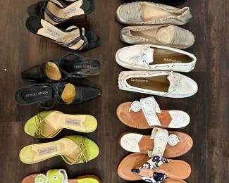 Large Selection of Designer Shoes (Jimmy Choo, Chanel, Tod's, Ferragamo) - Sizes 6 1/2 - 7